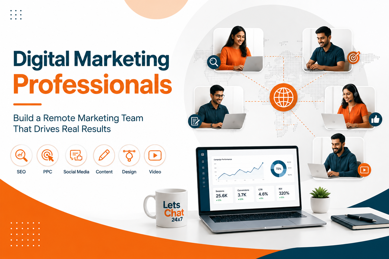 How a Dedicated Remote Digital Marketing Team Can Help Your Business Scale