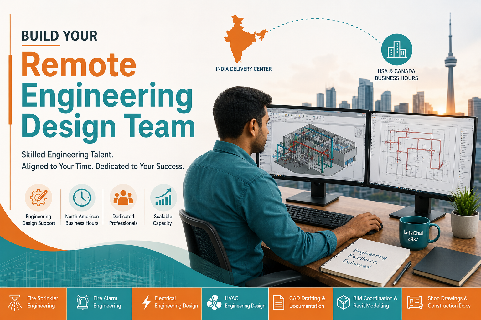 How to Build a Remote Engineering Design Team Without Expanding Your Local Office
